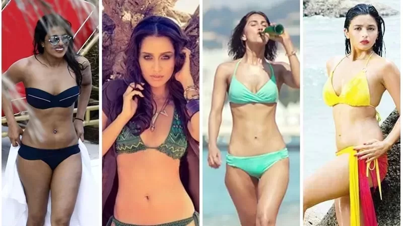 Sexy Pics in Beach of Bollywood Actress