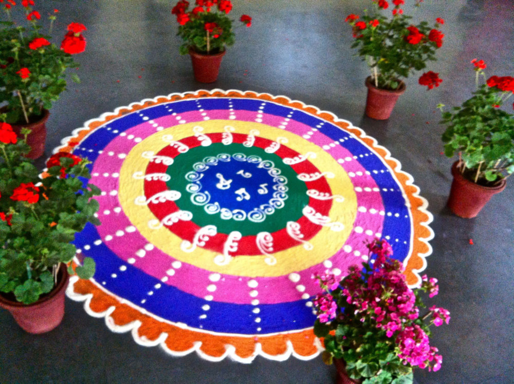 New Rangoli design for Diwali