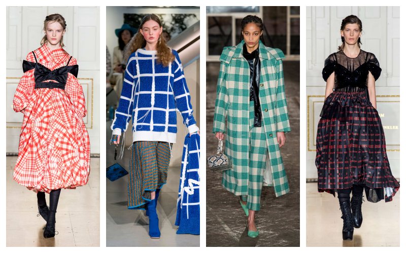 BRITISH HERITAGE PLAID London fashion week 