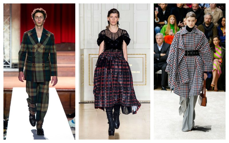 BRITISH HERITAGE PLAID London fashion week 