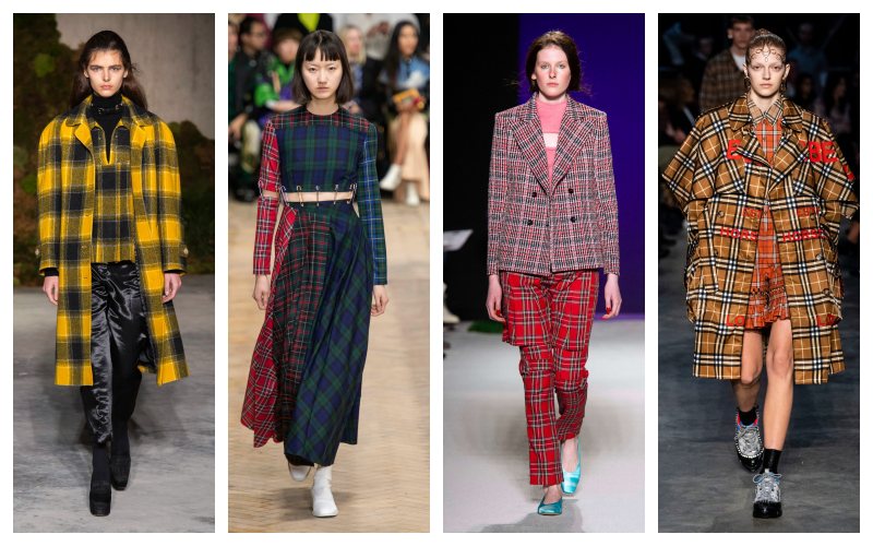 BRITISH HERITAGE PLAID London fashion week 