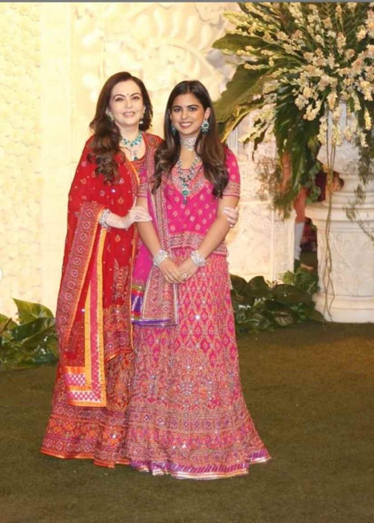 Nita and Disha Ambani