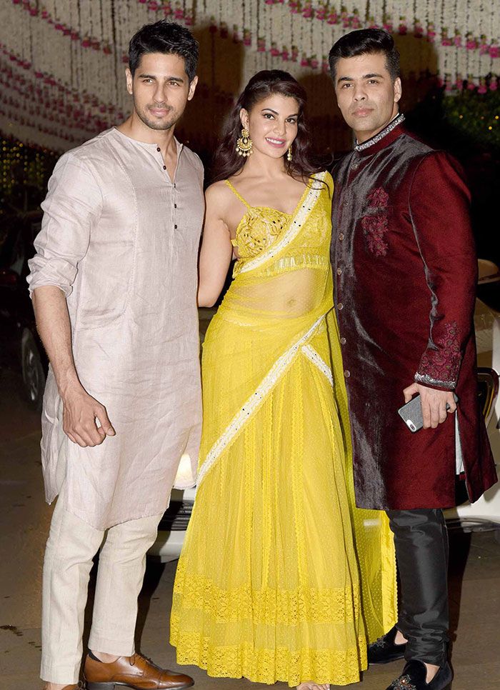 Jacqueline And sidhnarth and Karan 