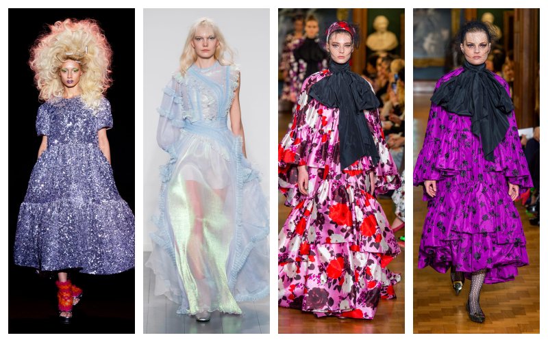 SHOWSTOPPING EVENINGWEAR LONDON FASHION WEEK