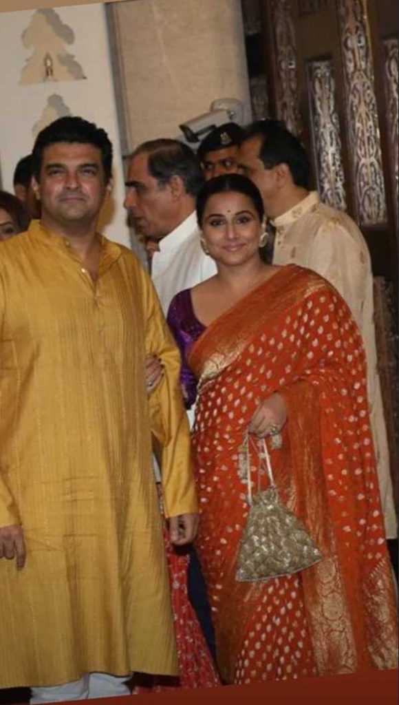 Vidya Balan with his husband