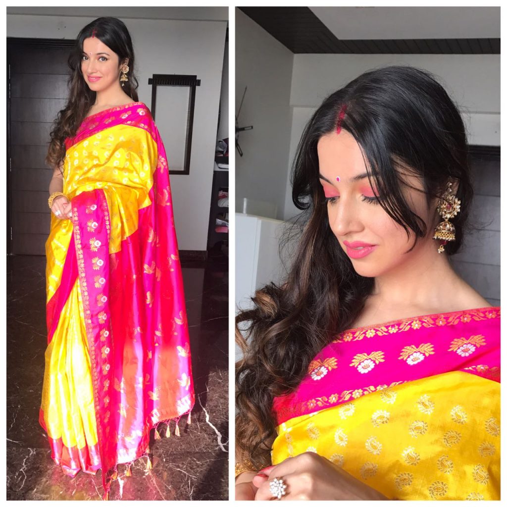 Divya Khosla Kumar karwa chauth pics