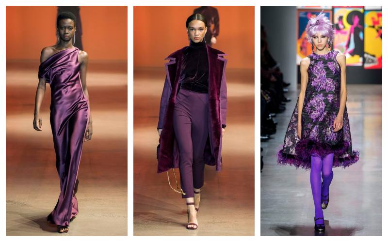 Purple-New-York-fashion-week
