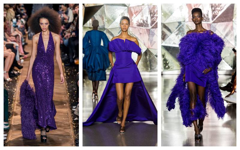 Purple-New-York-fashion-week