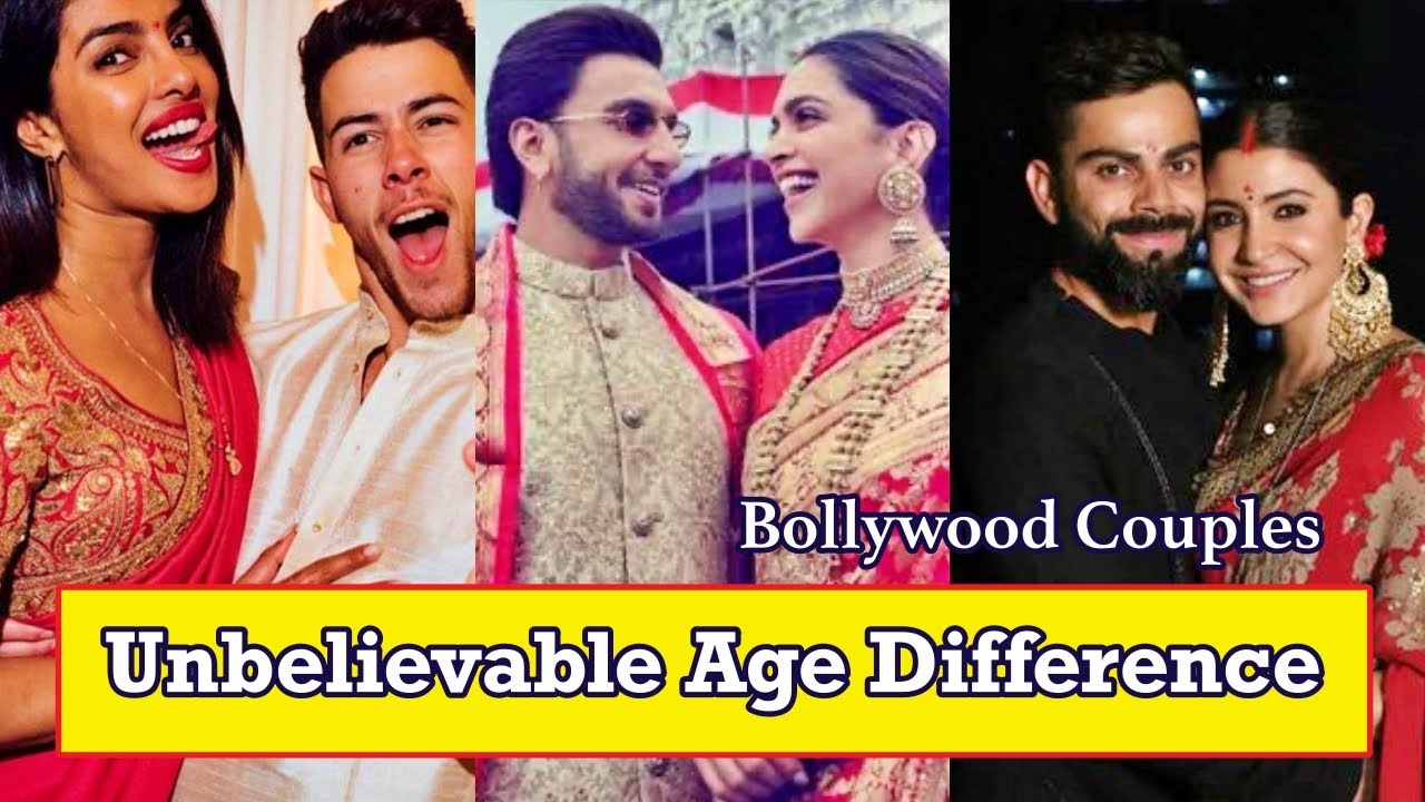 Top 10 Bollywood Couples - Unbelievable Age Difference - Top10Sense