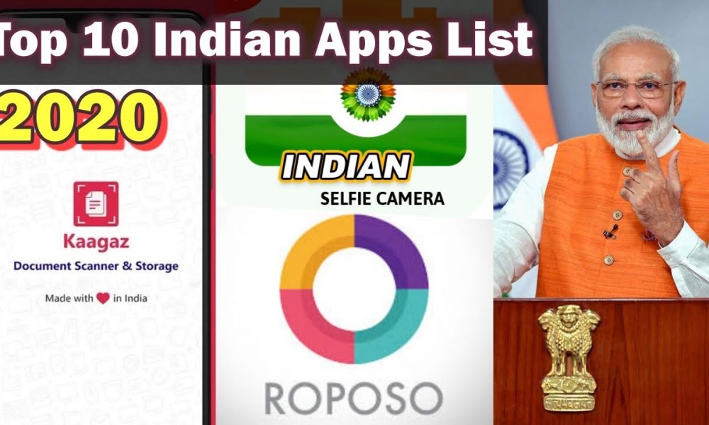 Top 10 Indian Apps List - Made In India - Top10Sense