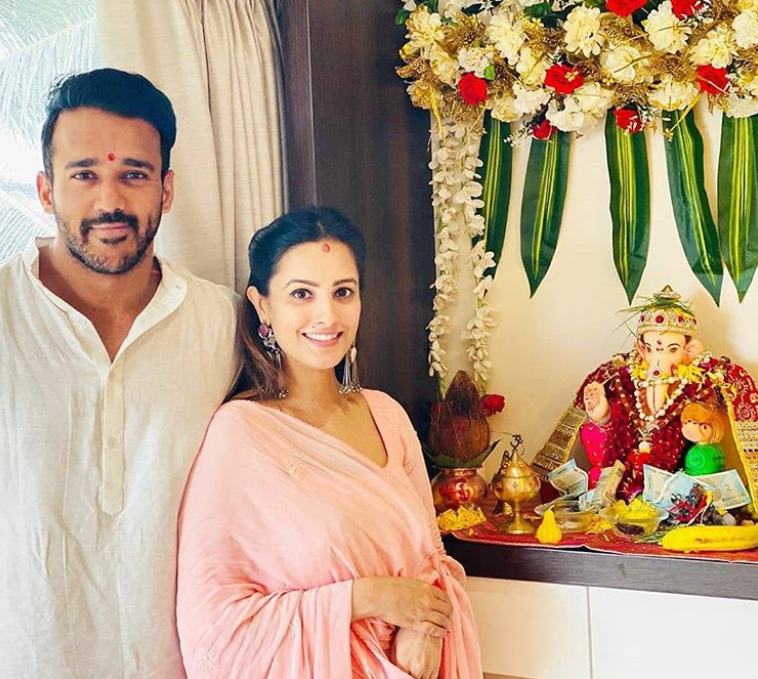 Anita Hassanandani Ganapati celebration 2020