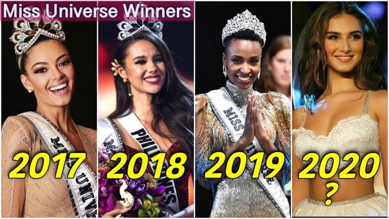 Miss Universe Winners List – Last 20 Years (2000-2019) – Tara Sutaria in 2020?