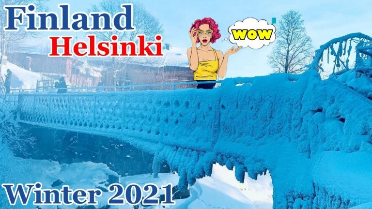 Finland Helsinki Winter – Helsinki Vlog Finland Official Video – 2021