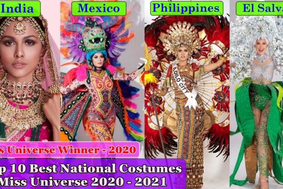 Top 10 Best National Costumes - Miss Universe 2020 Winner - Top10Sense