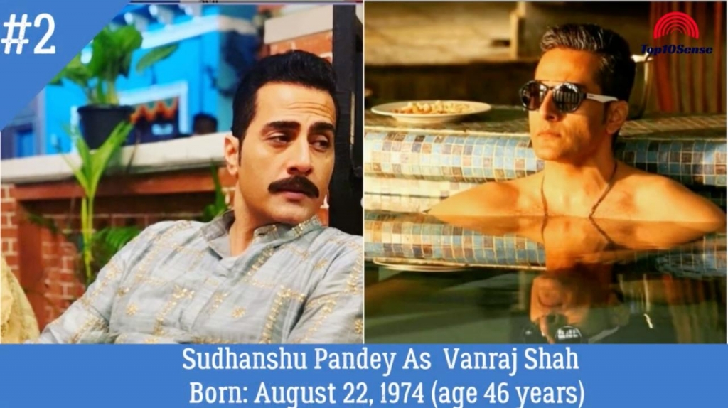 anupama serial cast real name and age Sudhanshu Pandey as Vanraj Shah