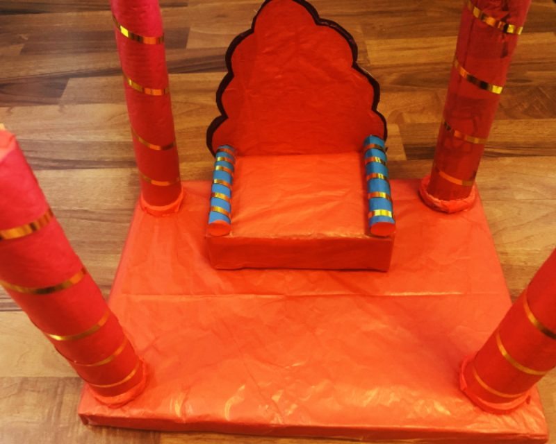 DIY Beautiful Temple, Mandir decoration, 