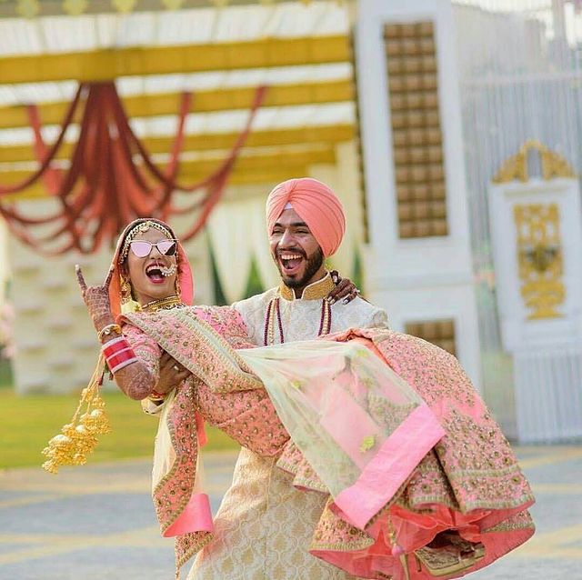 Indian Wedding Couple Poses