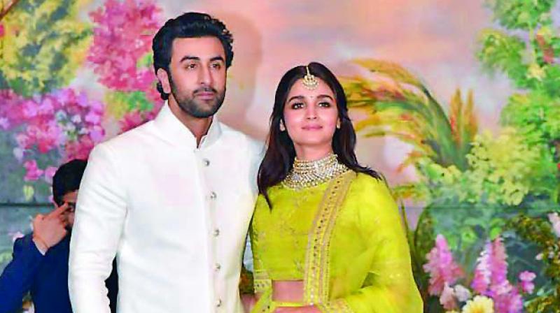 Ranbir Kapoor and Alia Bhatt Wedding Pics