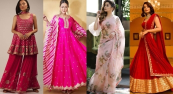 Best Trending Outfits For Karwachauth and Diwali 2022