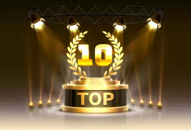 top 10 ranking