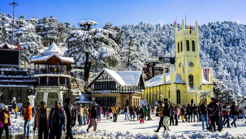 Best Places To Visit In India During Winter Shimla, Himachal Pradesh