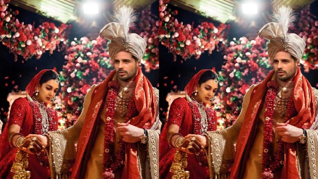 Sidharth Malhotra and Kiara Advani wedding pics