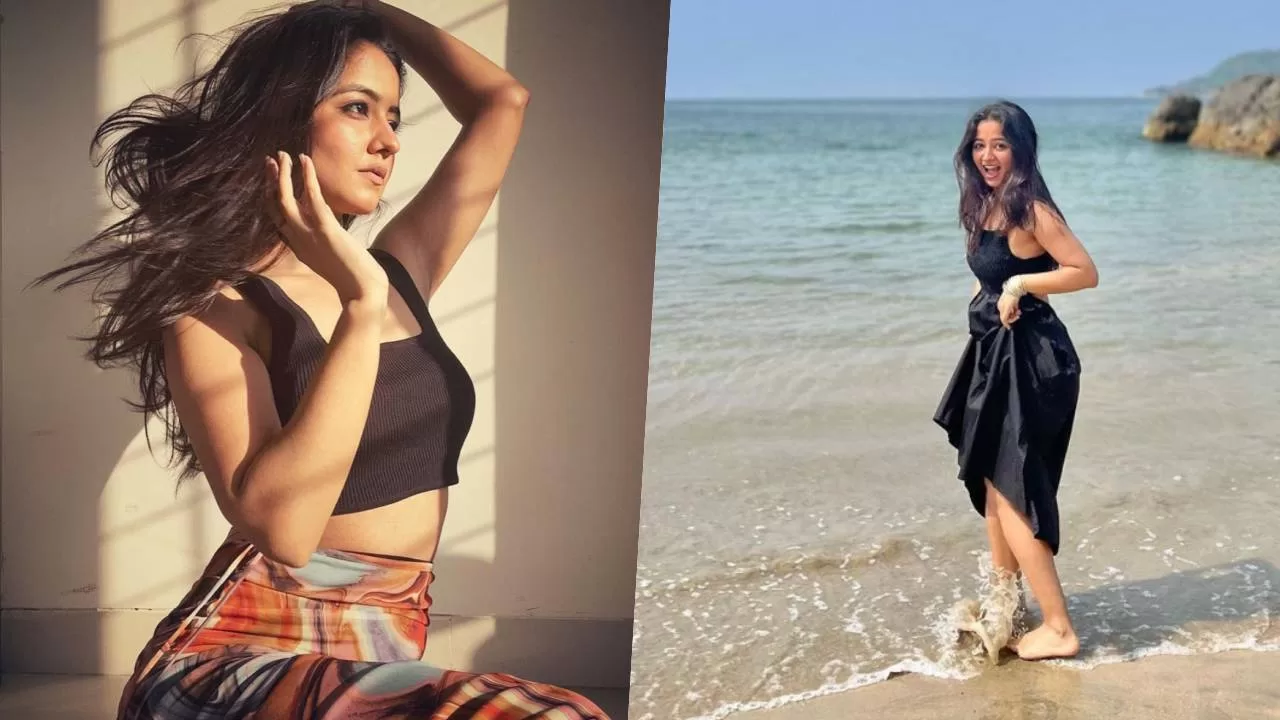 Tanya Sharma on beach