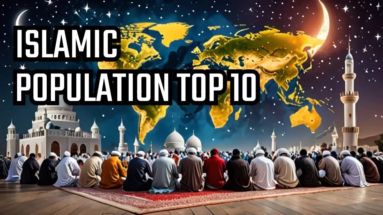 top 10 muslim countries population