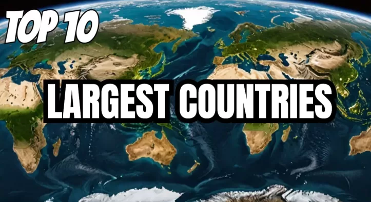 Top 10 Largest Countries In The World Explained