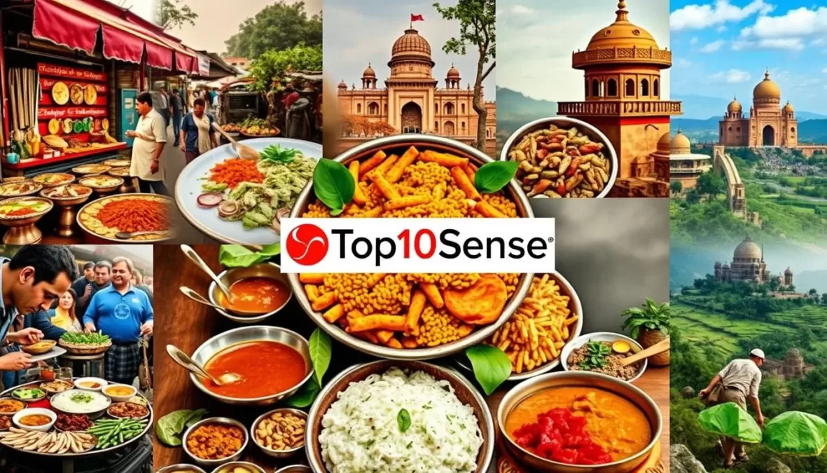 Top 10 Food Destinations in India