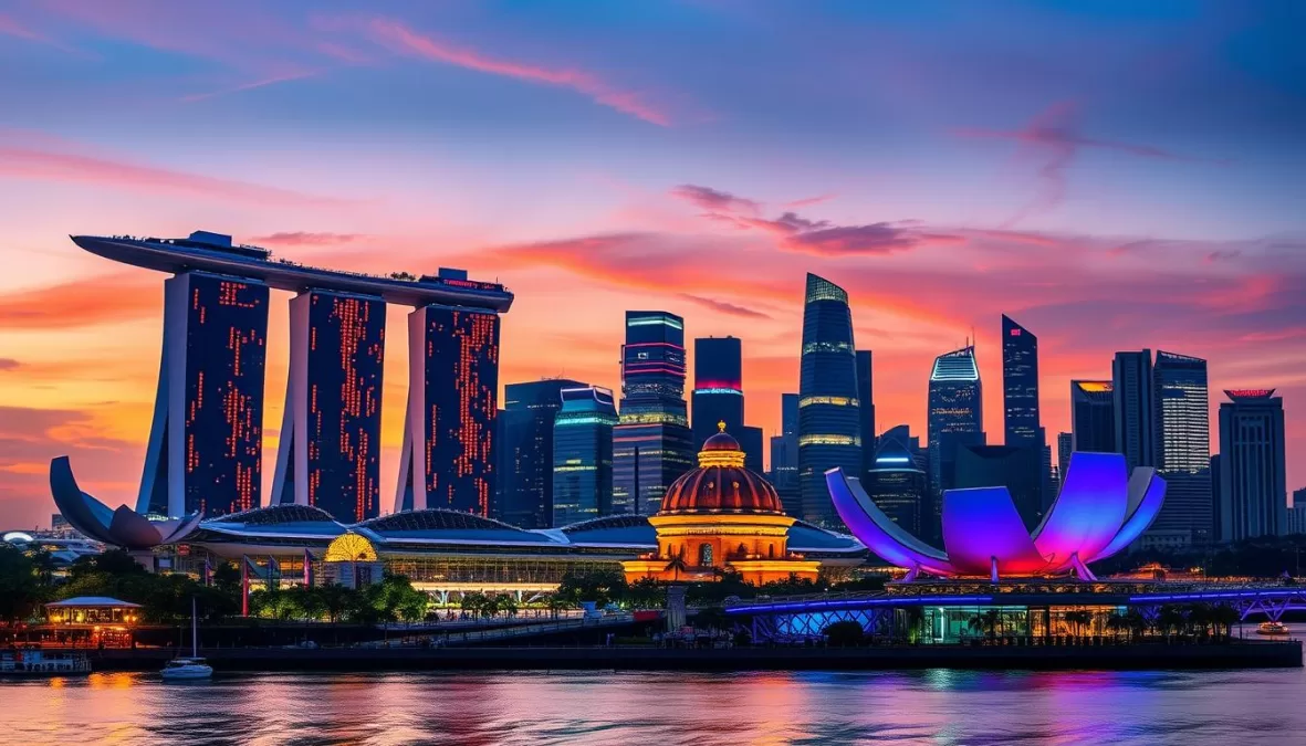 Singapore skyline