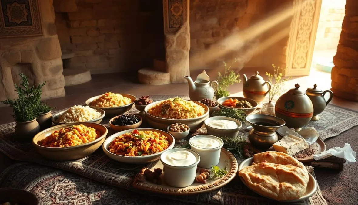 traditional iranian breakfast