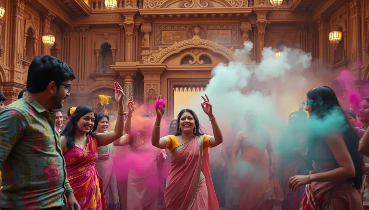 Holi in Hindi cinema