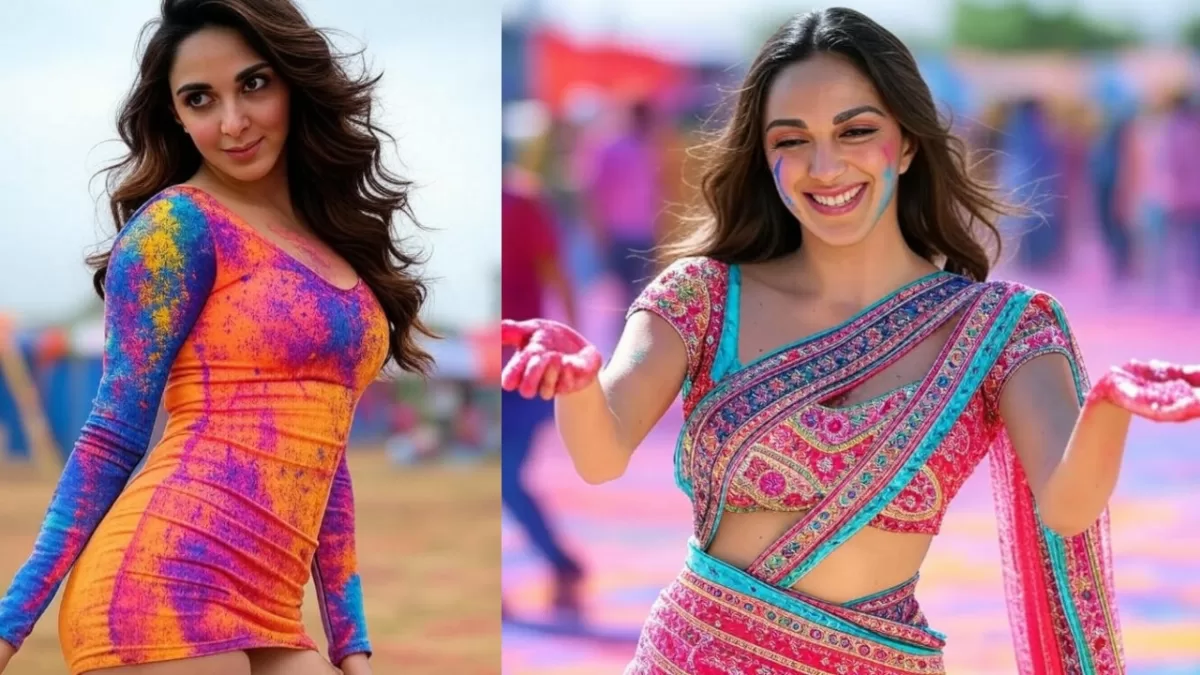 Kiara Advani holi look