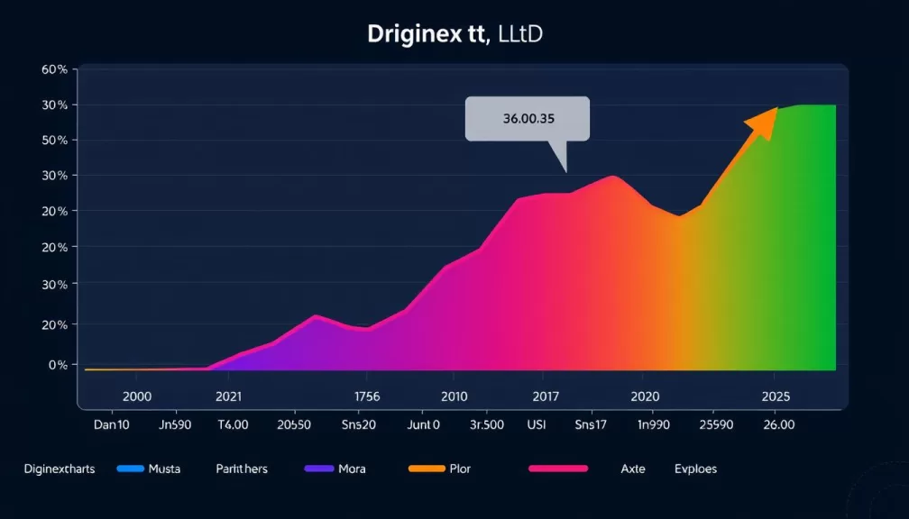 Diginex stock performance 2025