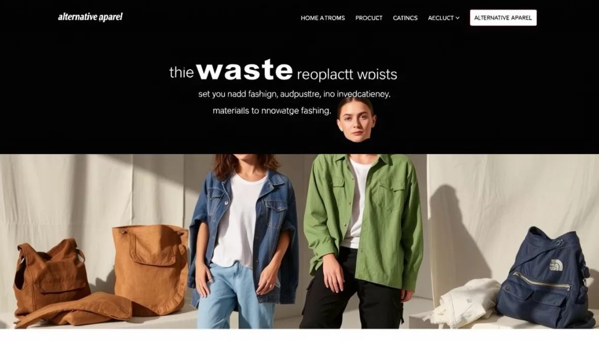 Alternative Apparel zero waste fashion