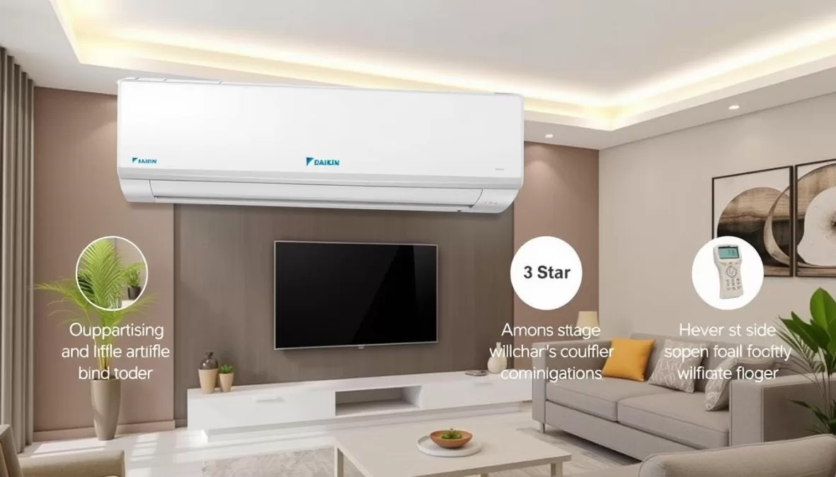 Daikin 0.8 Ton 3 Star Fixed Speed Split AC price India