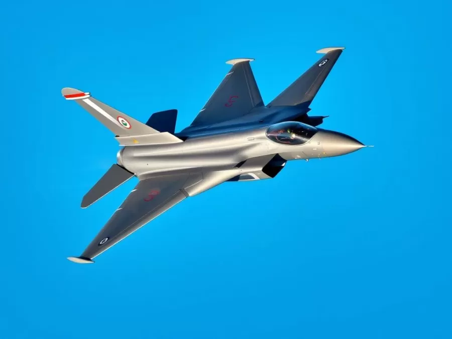 Dassault Rafale fighter jet in Indian Air Force colors Dassault Rafale fighter jet in Indian Air Force colors