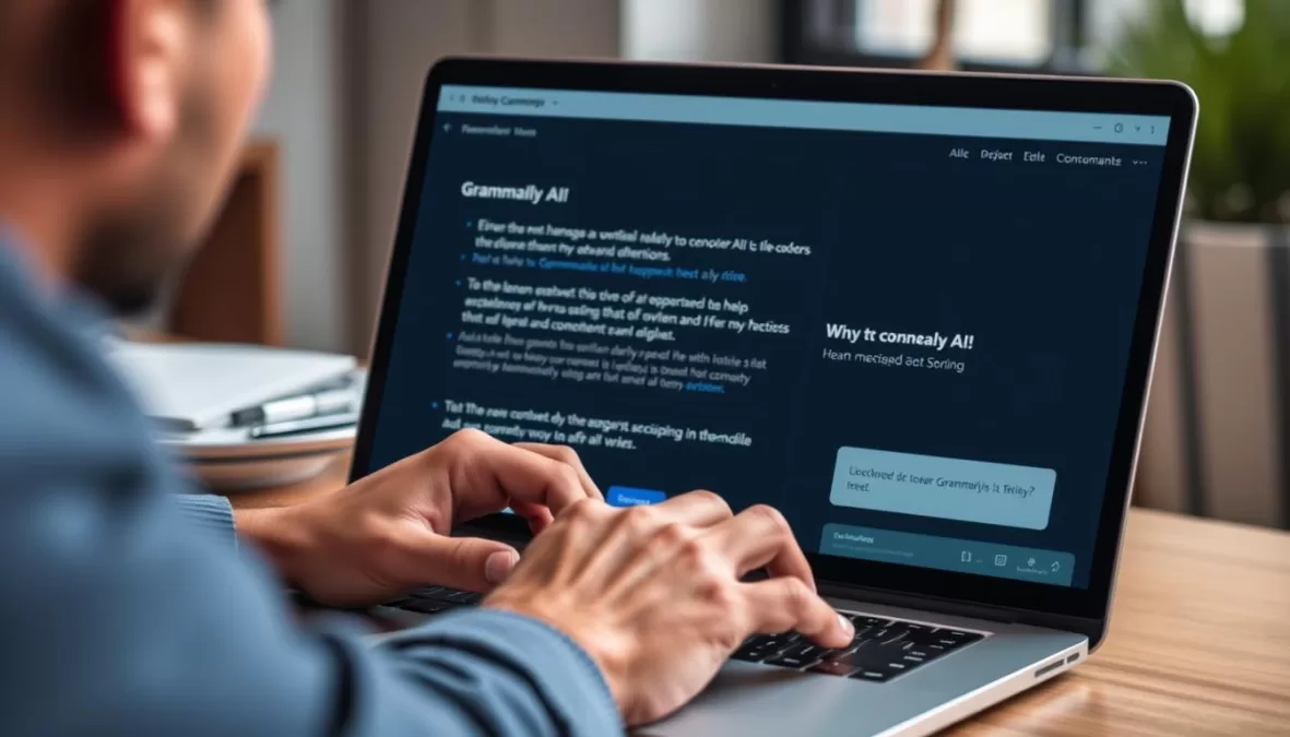Grammarly AI writing tool