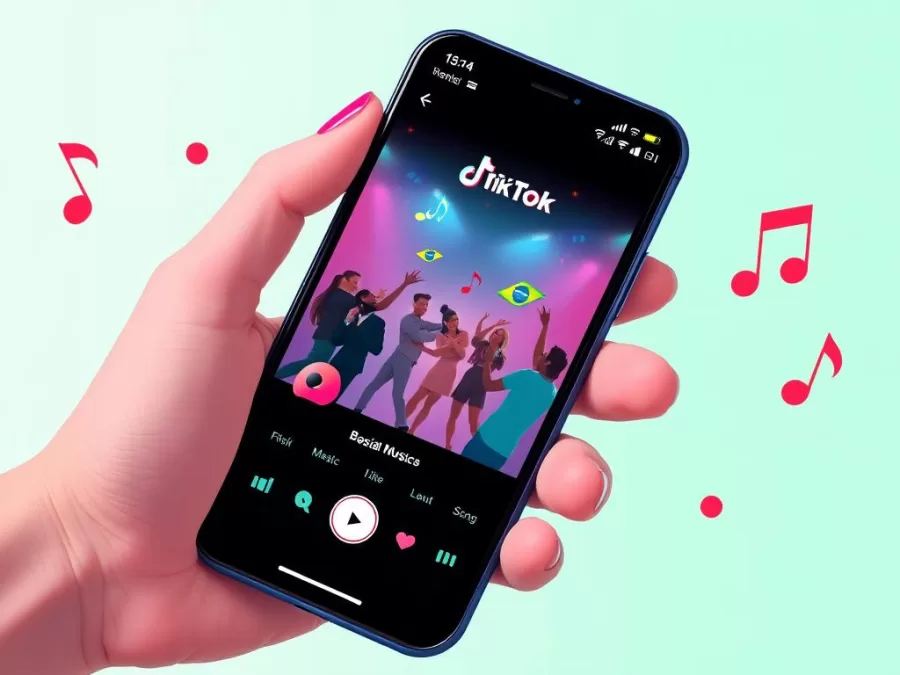Influência do TikTok na popularização de músicas brasileiras Influência do TikTok na popularização de músicas brasileiras