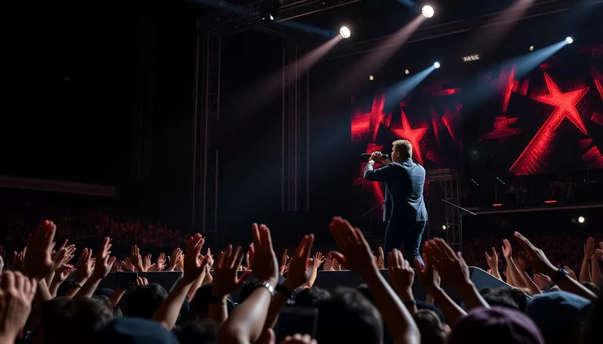 Israel e Rodolffo em show com grande público Israel e Rodolffo em show com grande público
