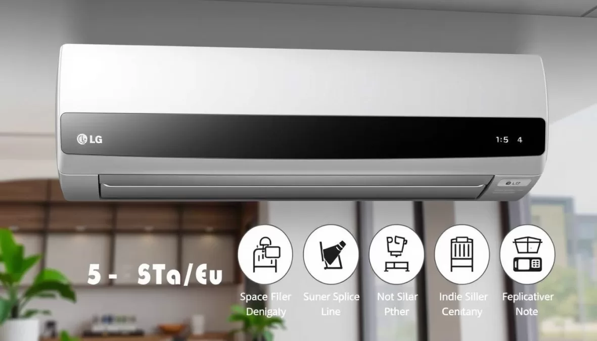 LG 1.5 Ton 5 Star AI Dual Inverter Split AC price India