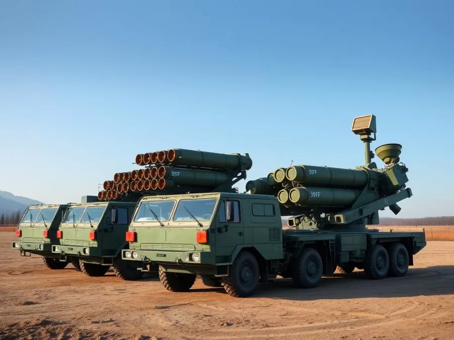 S-400 Triumf air defence missile system S-400 Triumf air defence missile system
