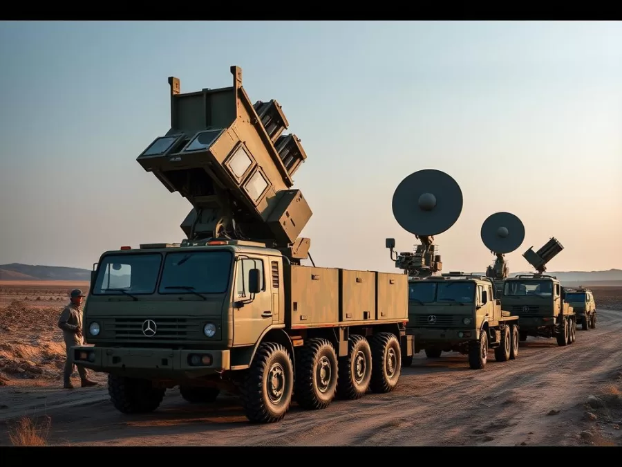 SPYDER quick-reaction air defence system SPYDER quick-reaction air defence system