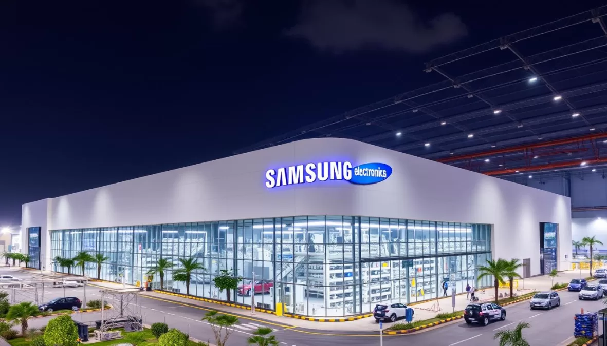 Samsung Electronics India manufacturing