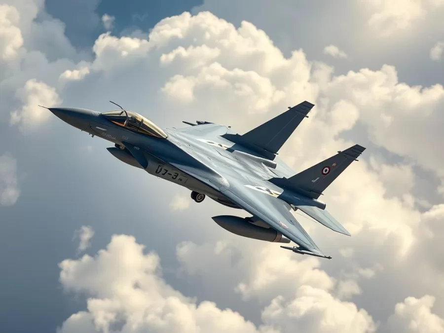 Sukhoi Su-30MKI fighter jet of the Indian Air Force in flight Sukhoi Su-30MKI fighter jet of the Indian Air Force in flight
