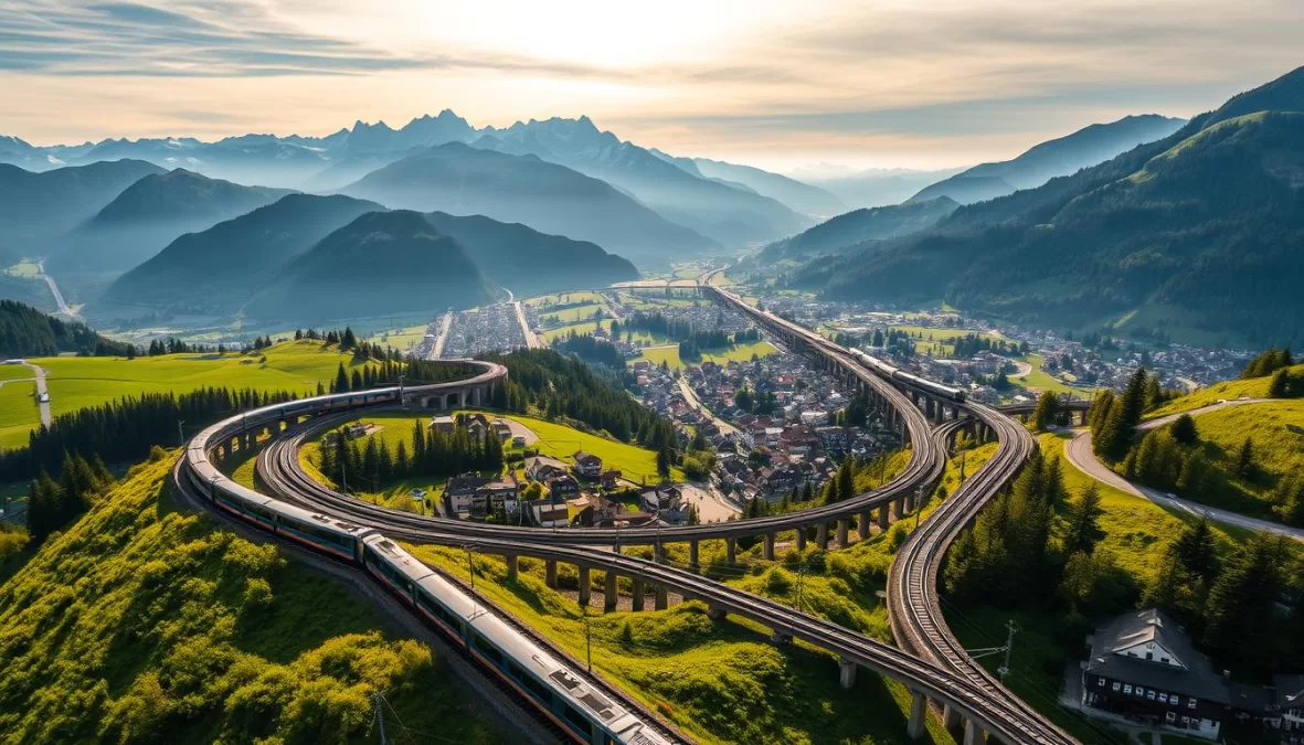 Swiss train network