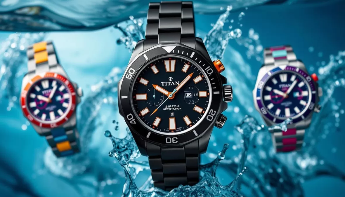 Titan Neo Splash watches collection