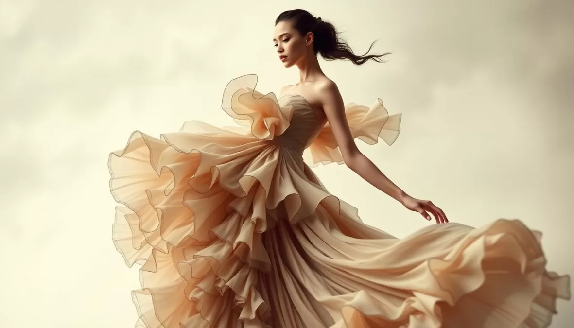 ruffle fashion trends 2025