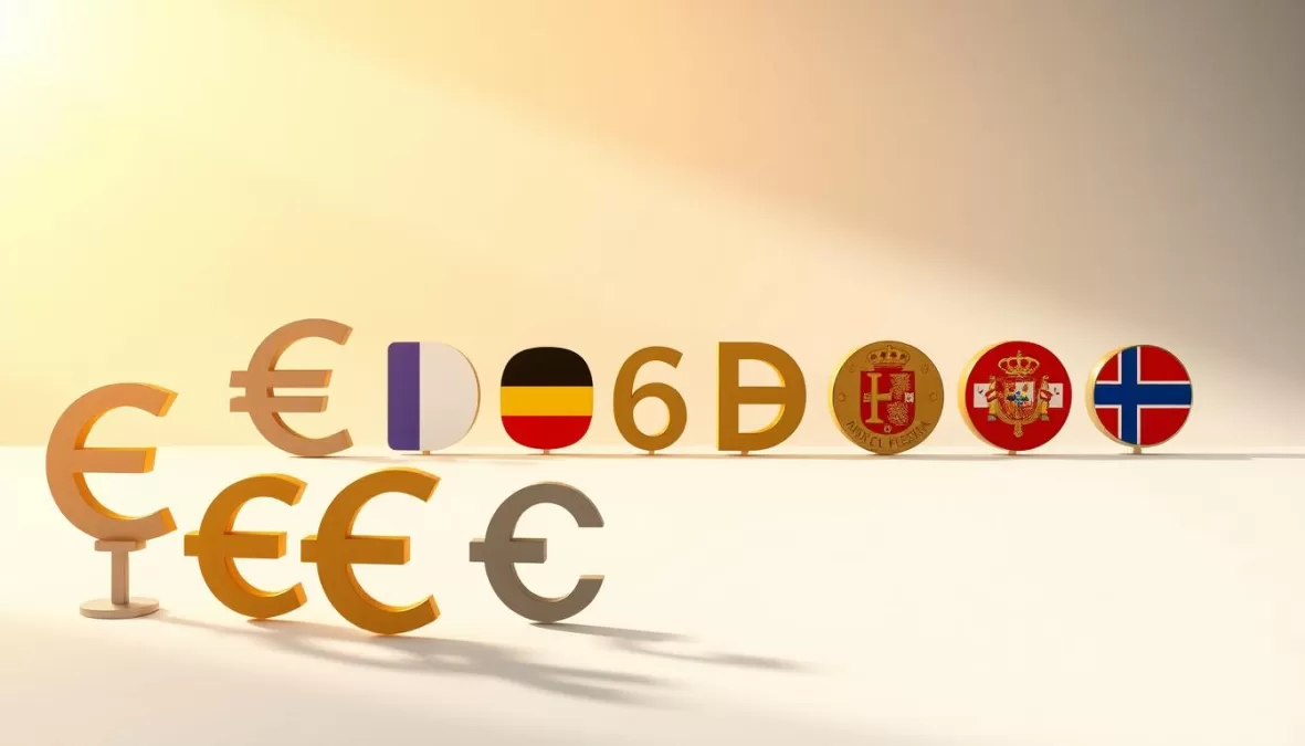 top 10 european countries with the highest currency